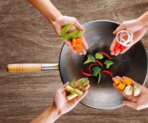 In der 5 Elemente Küche kommt es auf die richtige Zubereitung an